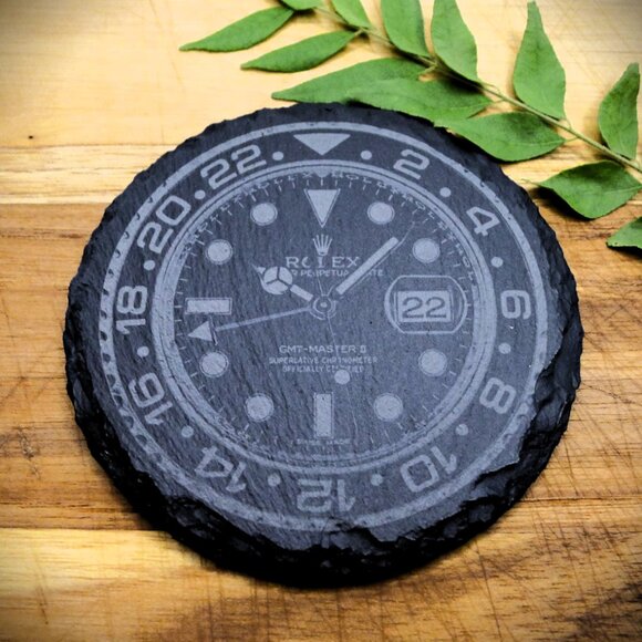 Rolex GMT Master II 116710 Slate Coasters Set of 4 Batman GMT - Picture 7 of 13